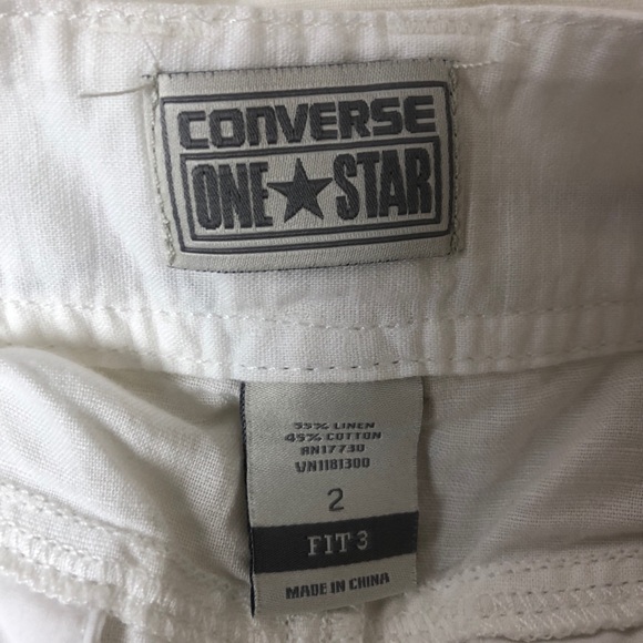Converse Woman’s Linen Mini Skirt with Pockets - Picture 6 of 8